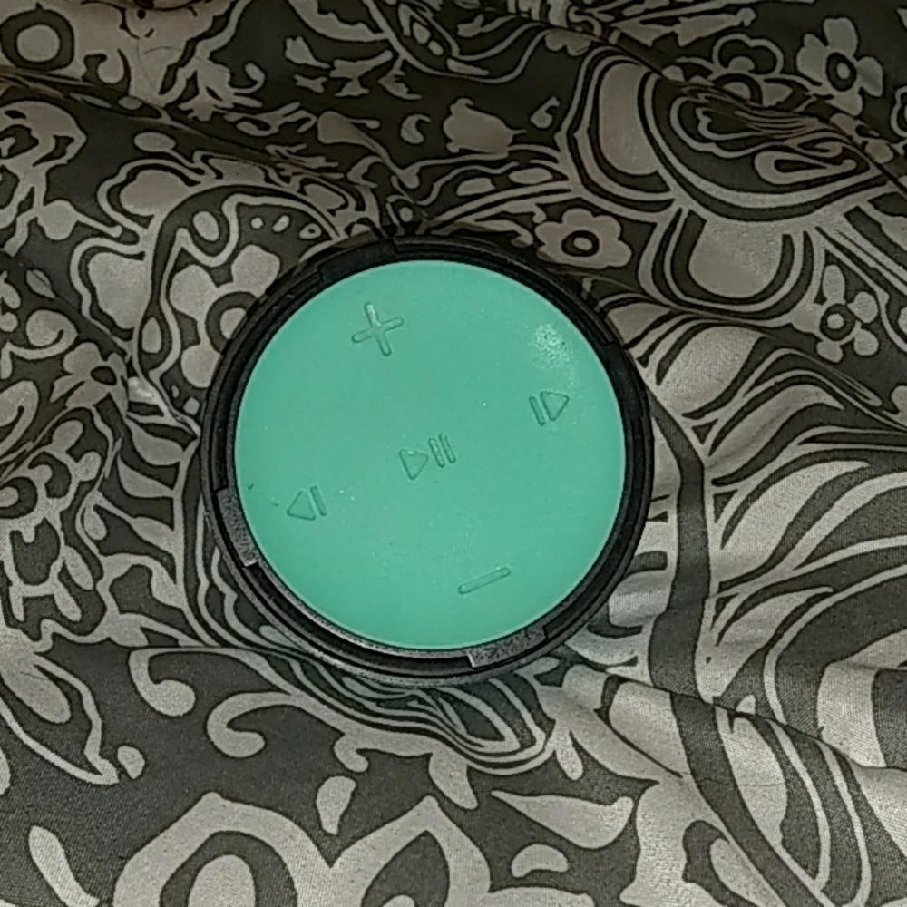 Mint green speaker